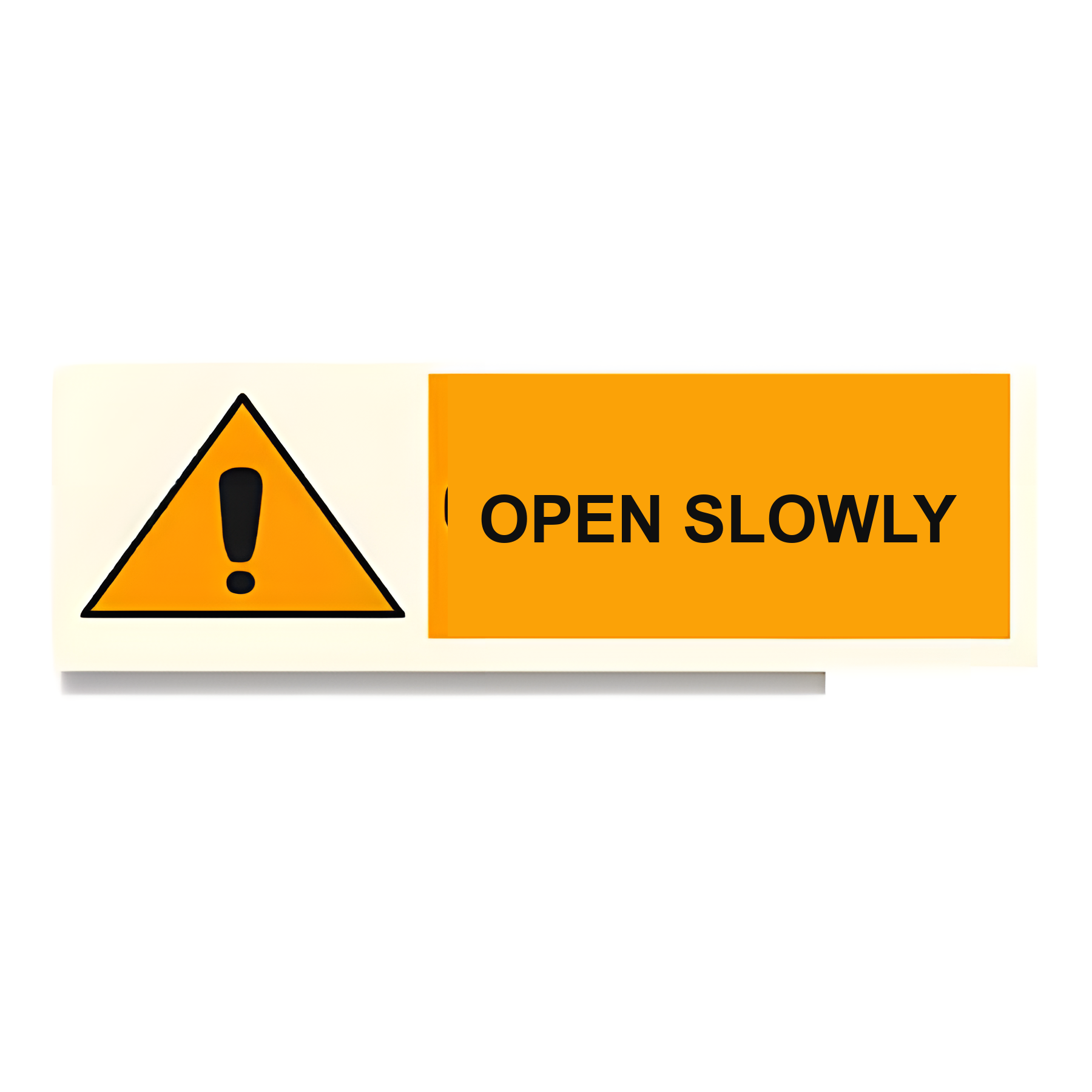 C15 — Open slowly | Combination Sign | Seasonlite