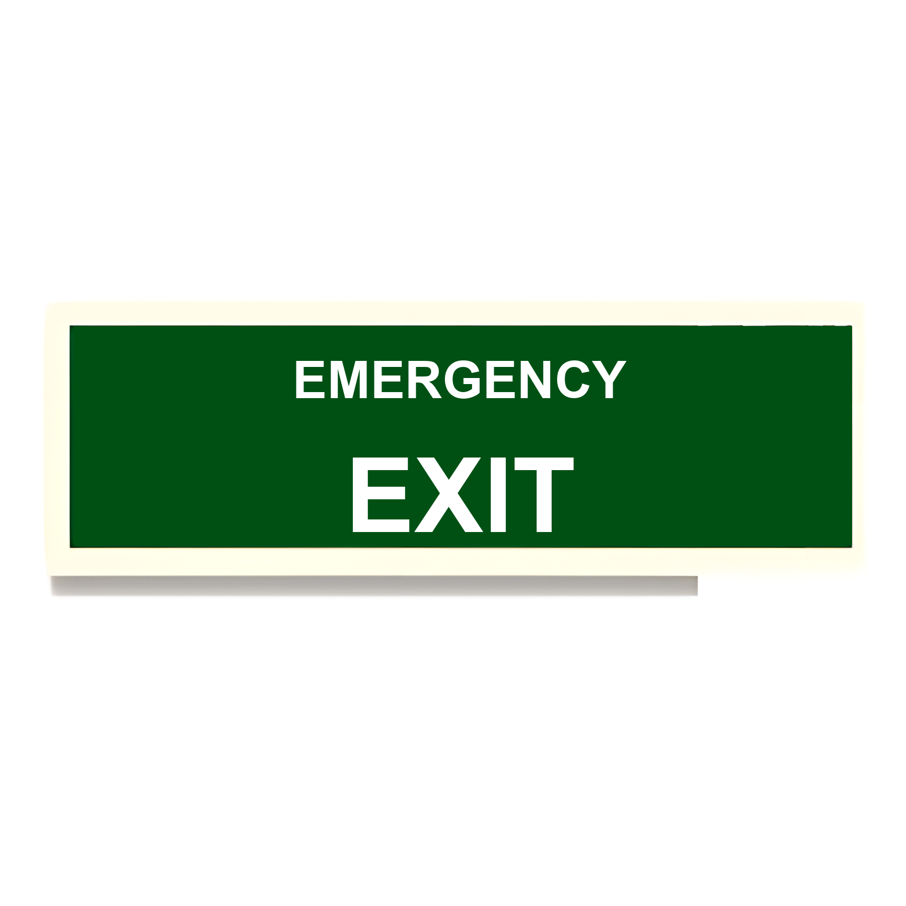 D07 — Emergency Exit | Direction Sign | Seasonlite