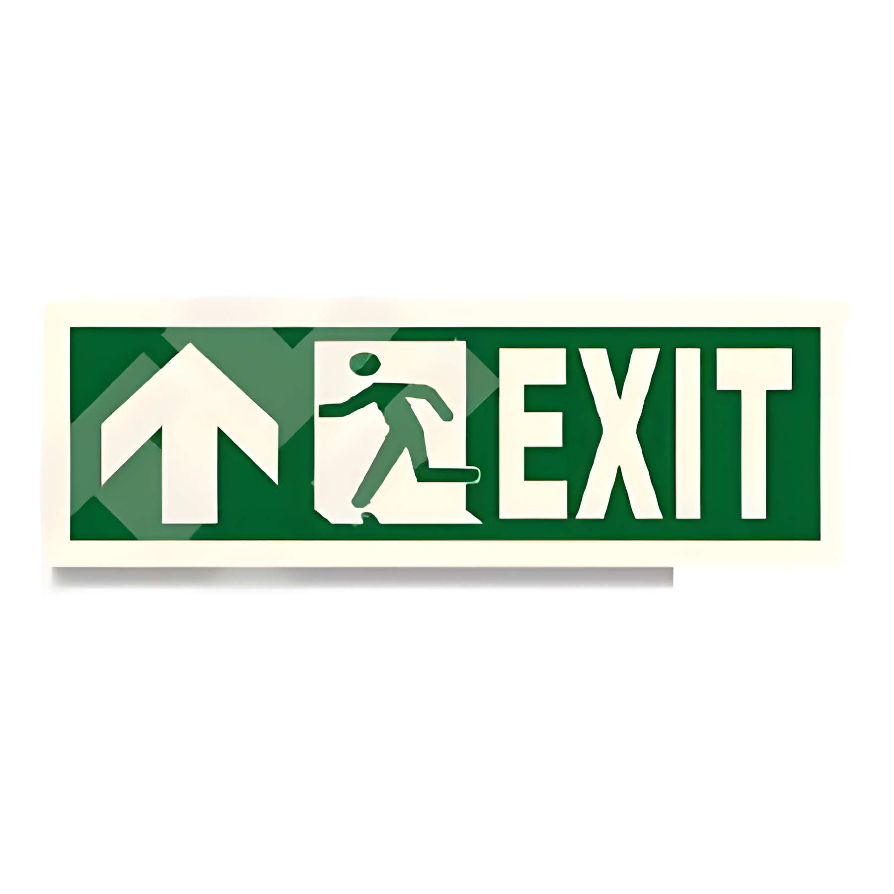 D11 — Arrow up + running man + Exit | Direction Sign | Seasonlite
