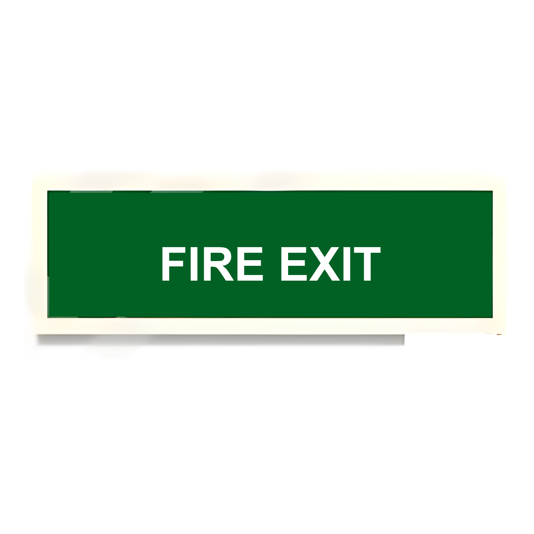 D42 — Fire Exit (green) | Direction Sign | Seasonlite