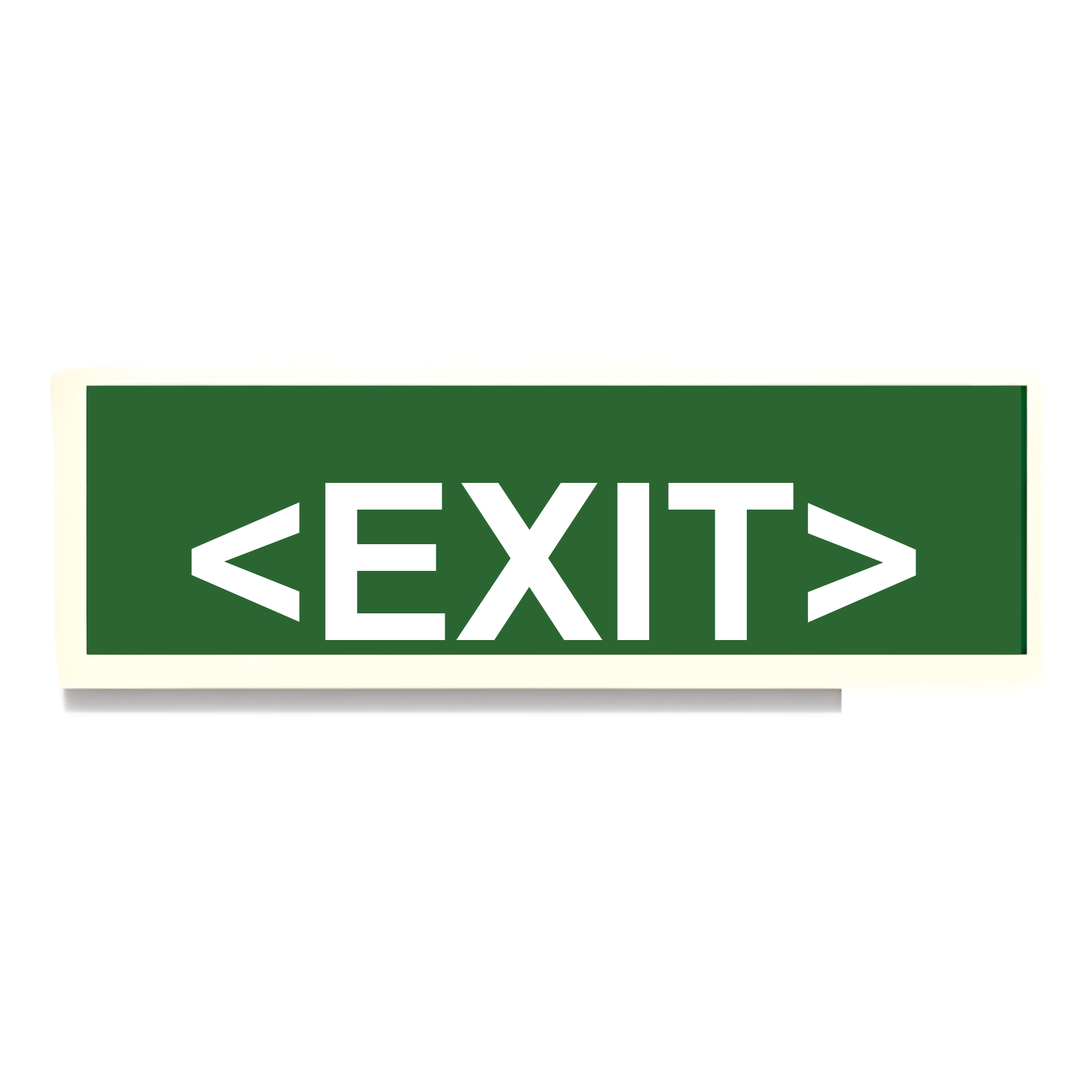 D94 — Arrow left + running man | Direction Sign | Seasonlite