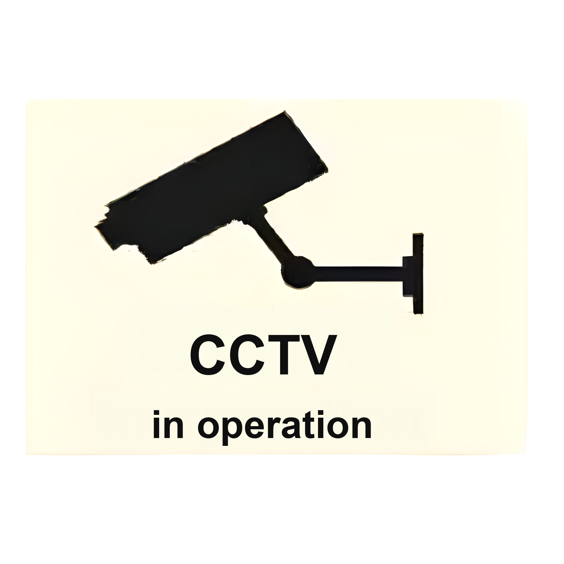 DER28 — CCTV in operation | Deck & Engine Room Sign | Seasonlite