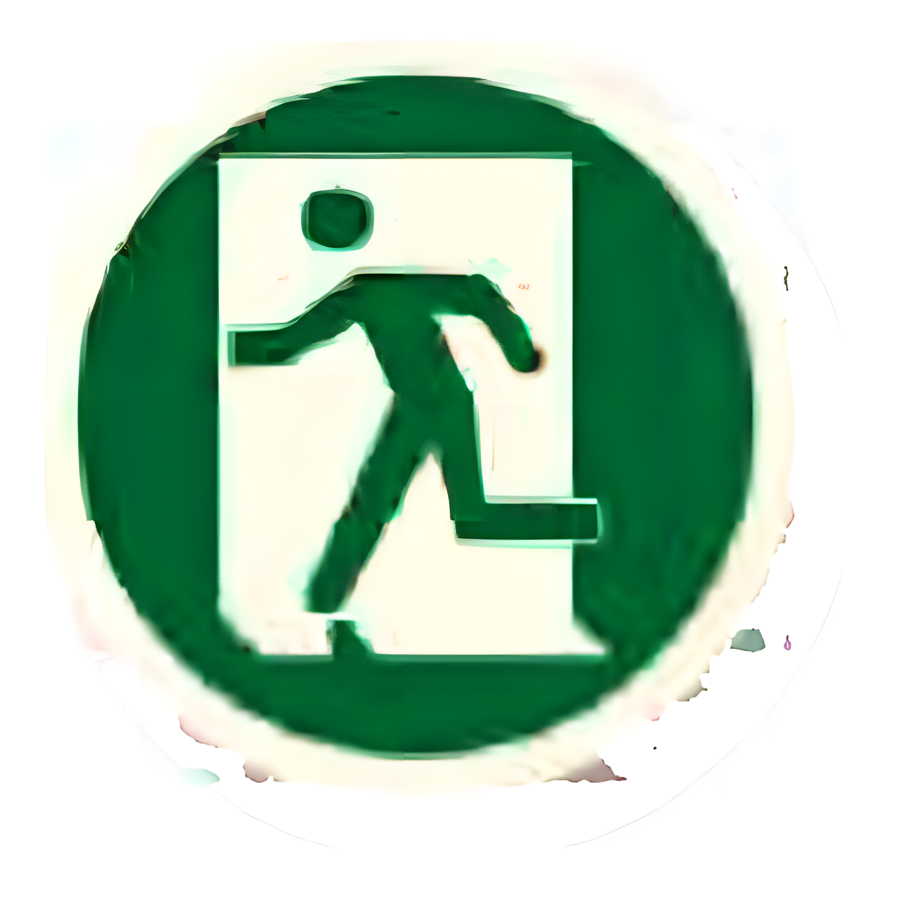 DTS21 — Running man (exit) | DOTS Route Marker | Seasonlite