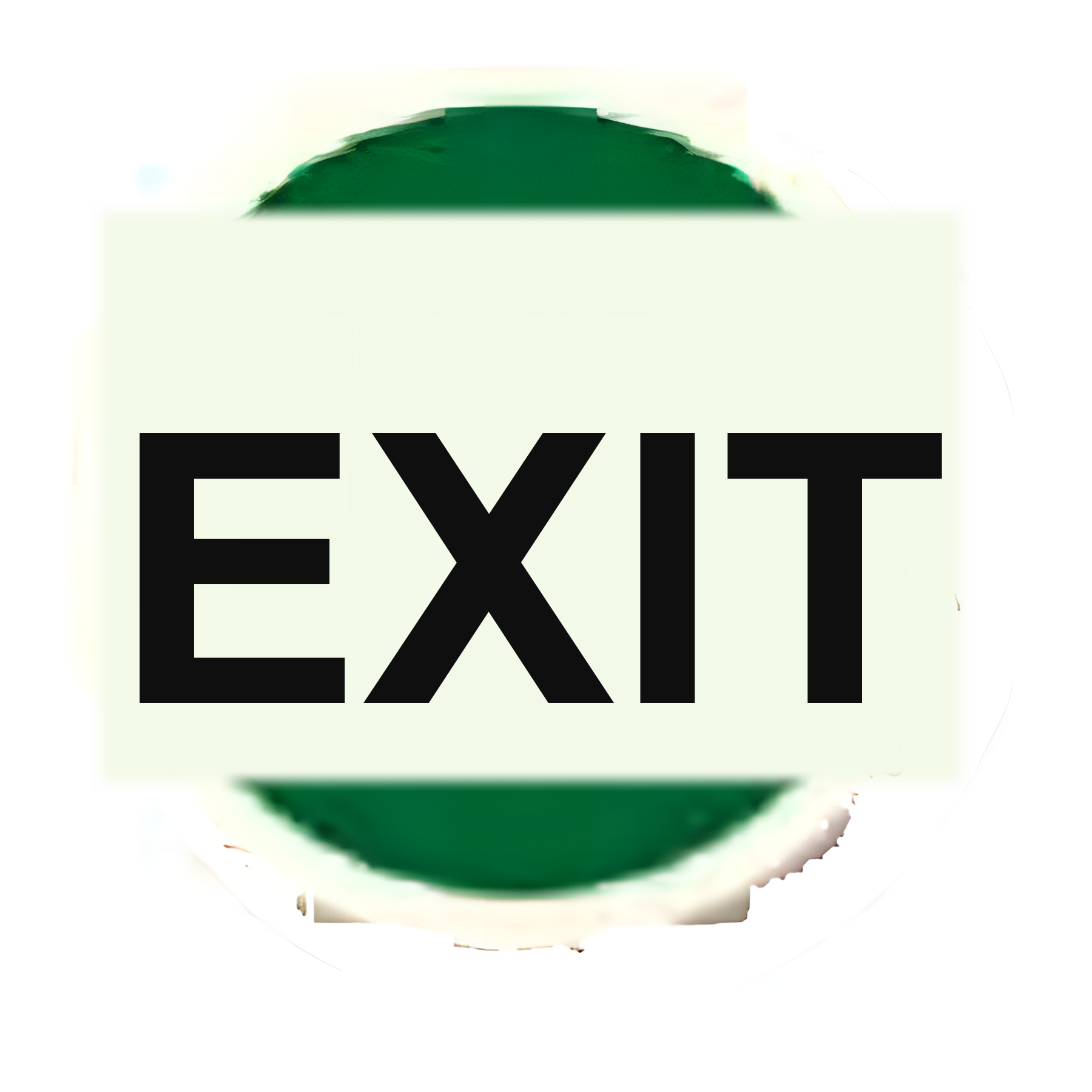 DTS23 — Exit (text) | DOTS Route Marker | Seasonlite