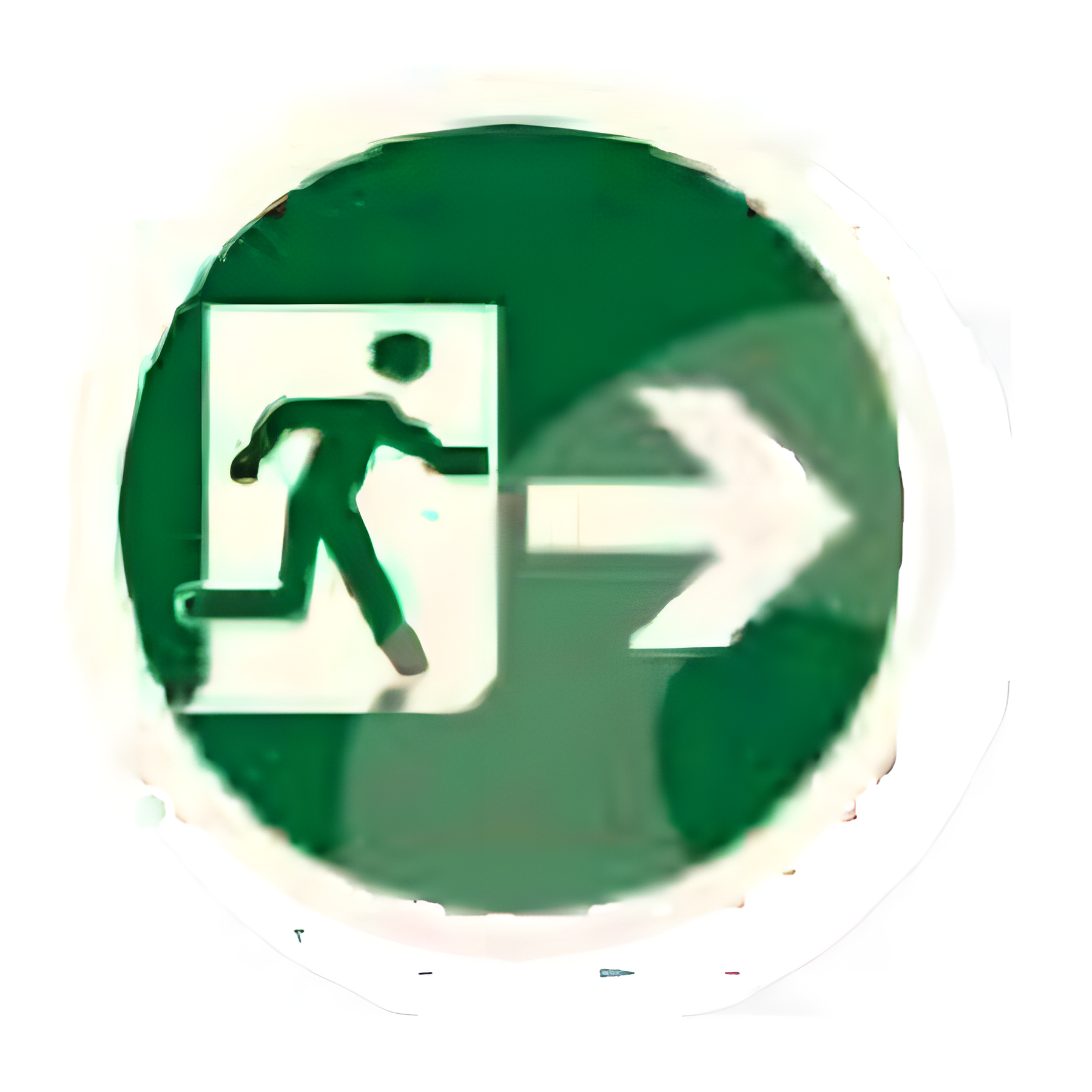 DTS28 — Running man right (arrow) | DOTS Route Marker | Seasonlite