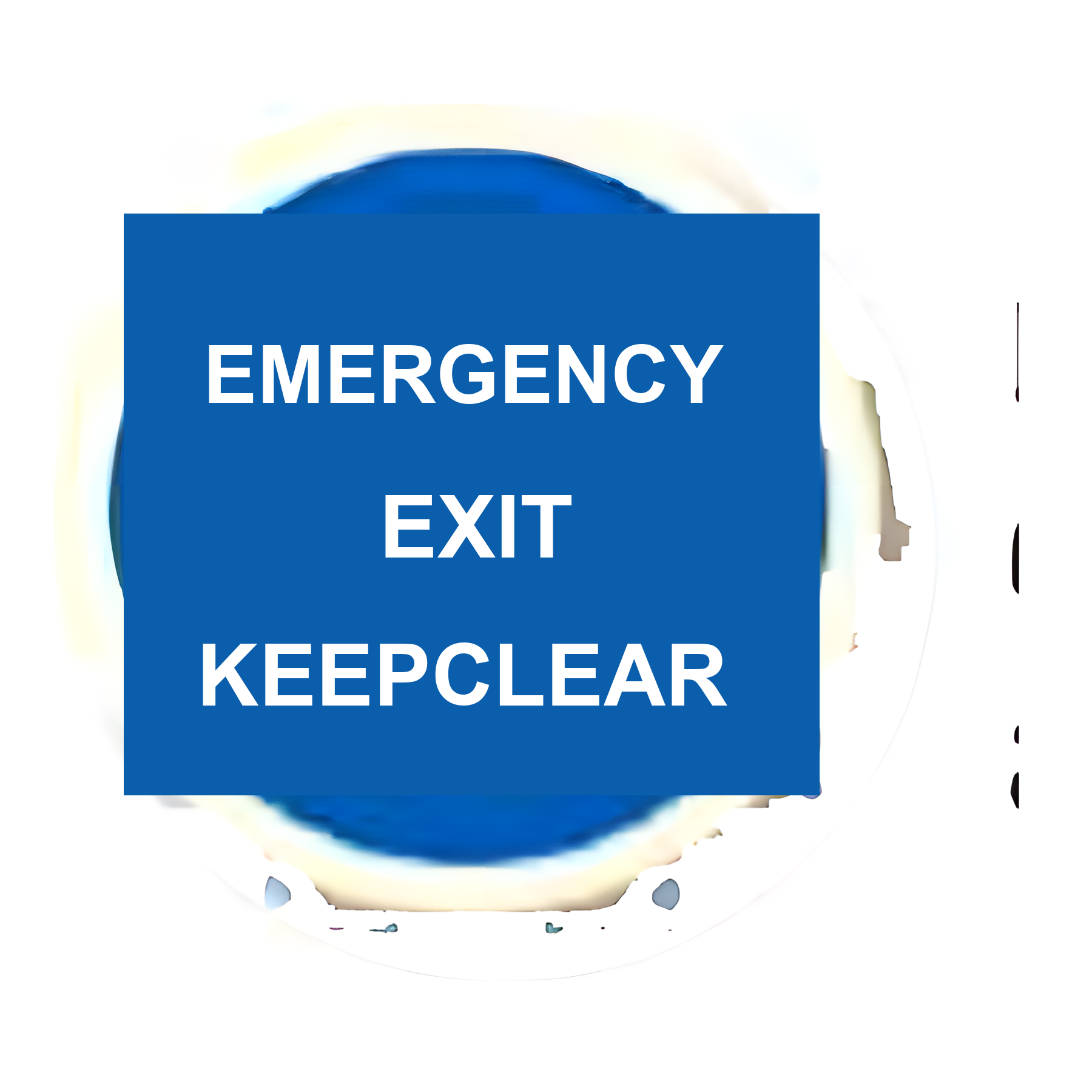 DTS68 — Exit keep clear | DOTS Route Marker | Seasonlite