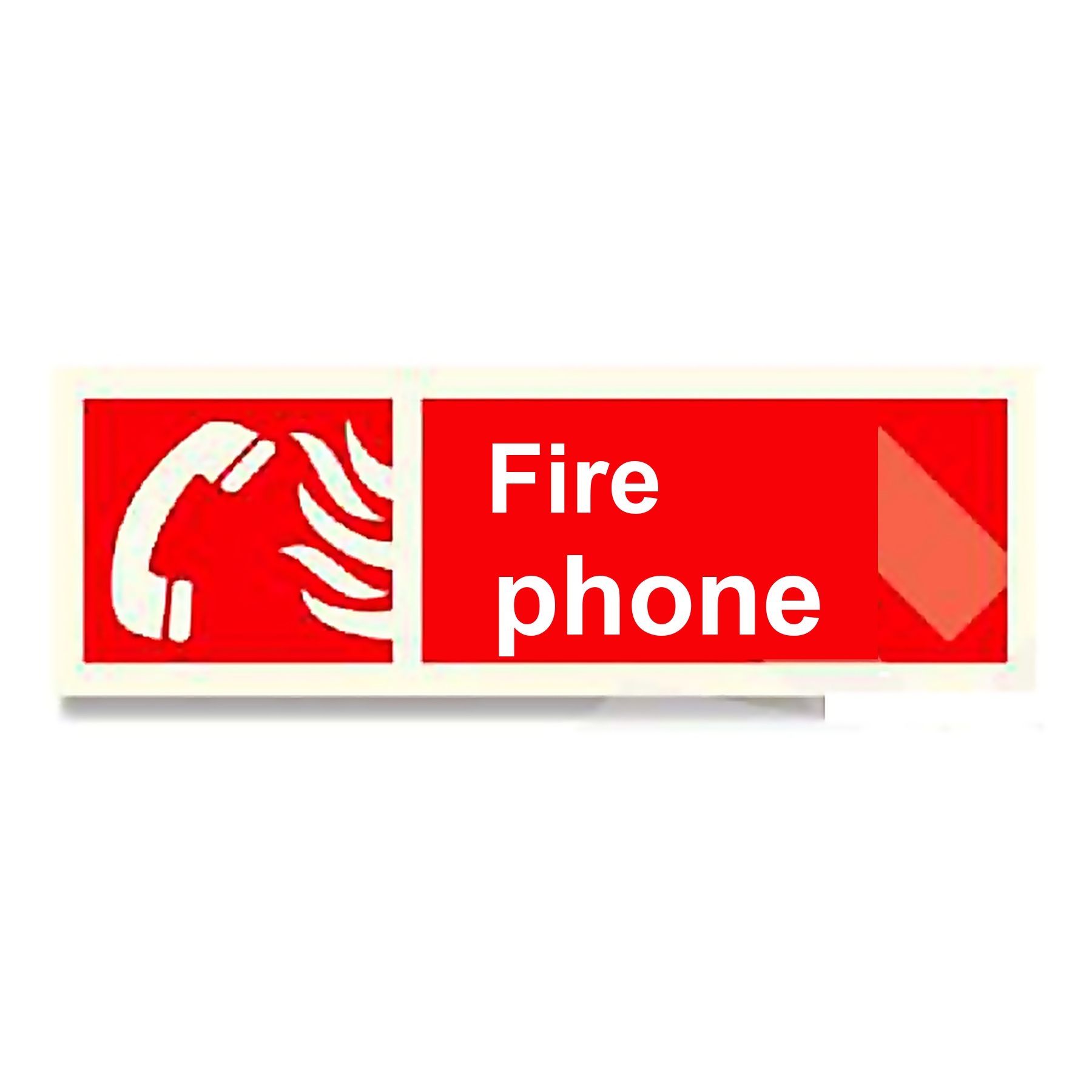 FE16 — Fire phone | Fire Equipment Sign | Seasonlite