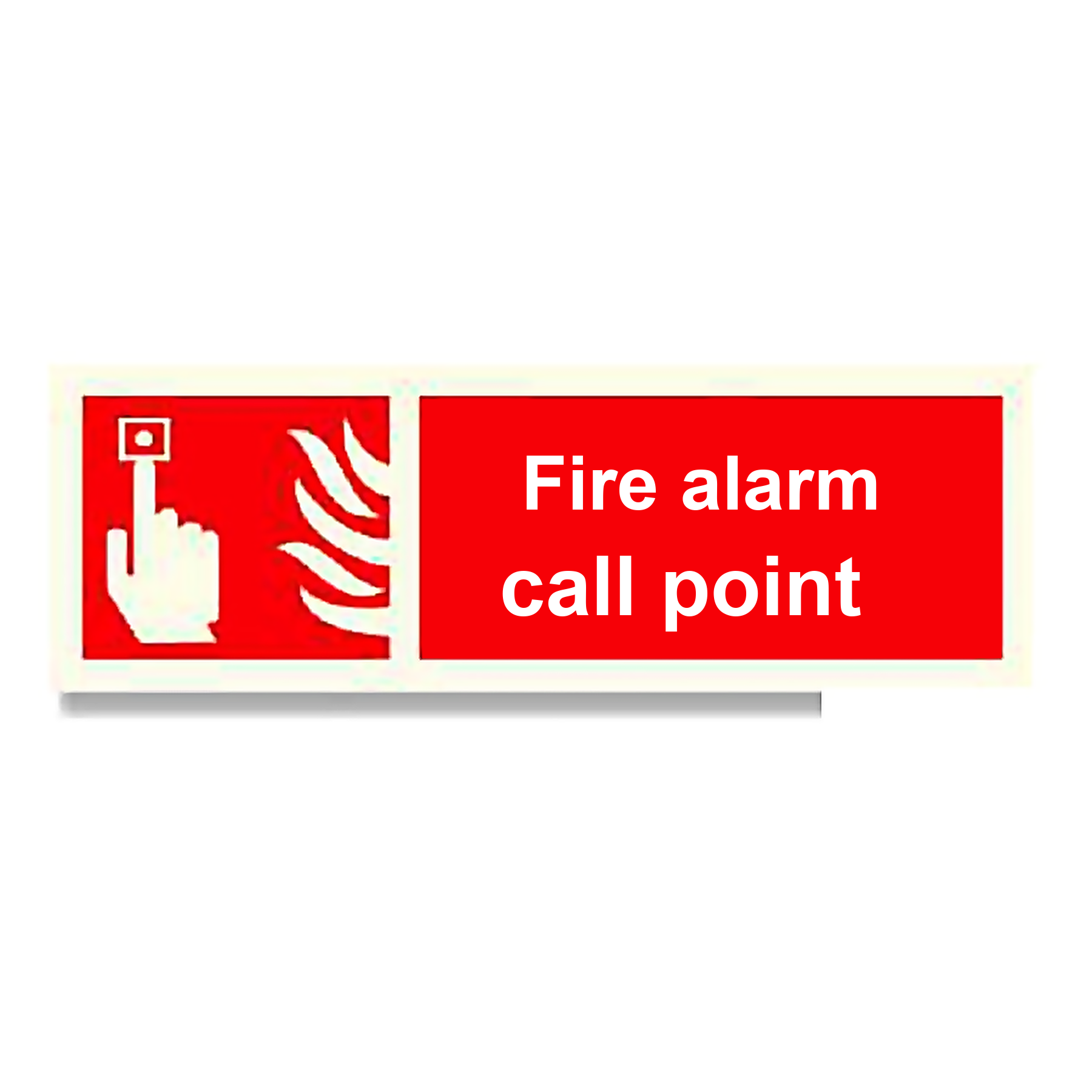 FE18 — Fire alarm call point | Fire Equipment Sign | Seasonlite