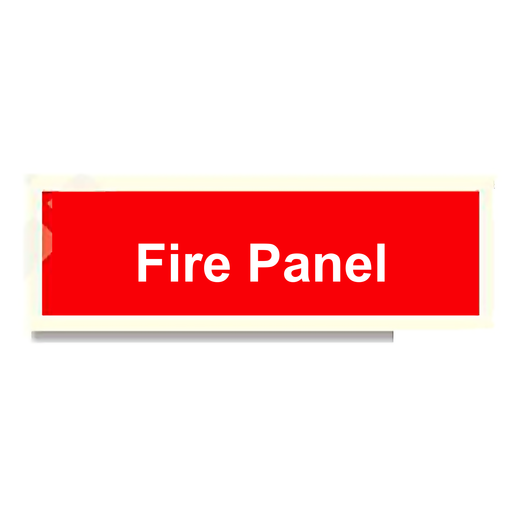 FE72 — Fire Panel | Fire Equipment Sign | Seasonlite