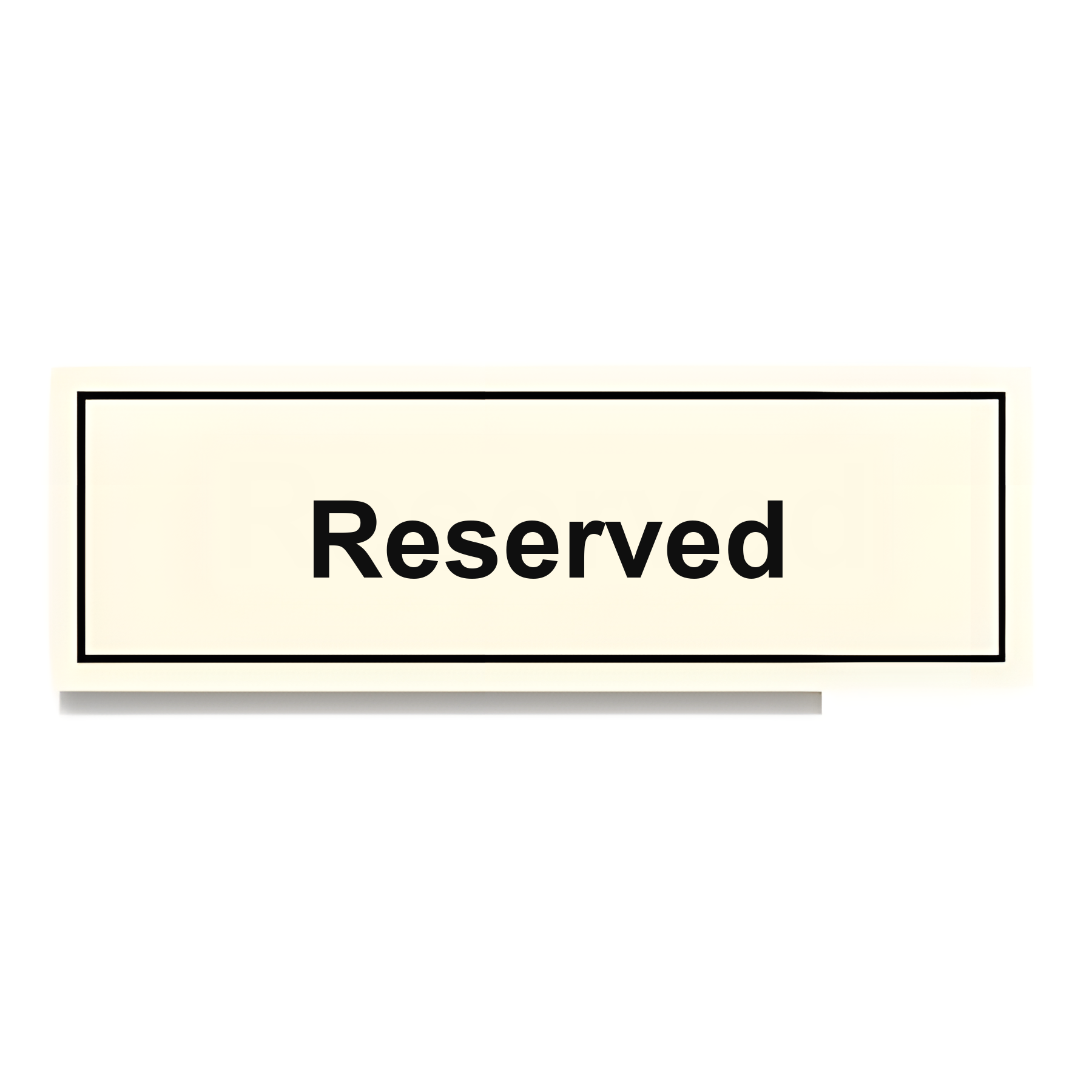 G1 — Reserved | General Sign | Seasonlite