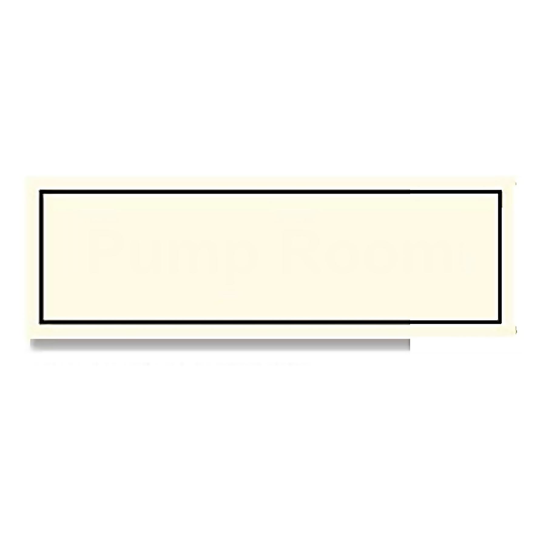 G15 — Pump Room | General Sign | Seasonlite
