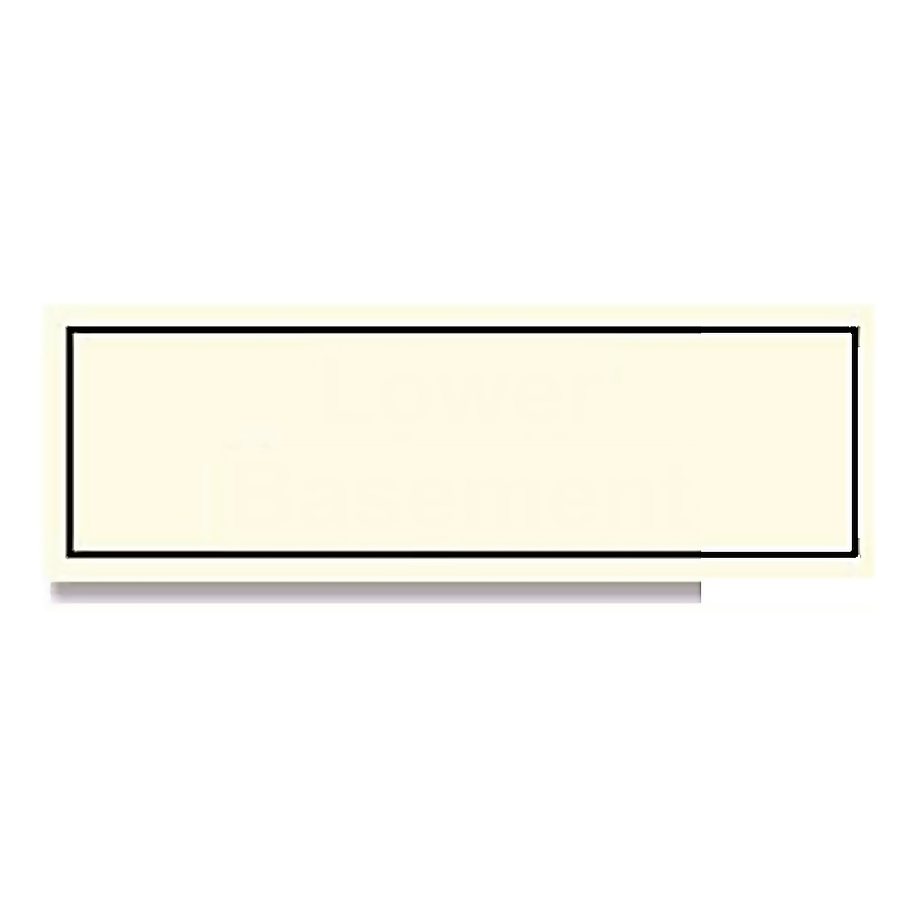 G46 — Lower Basement | General Sign | Seasonlite