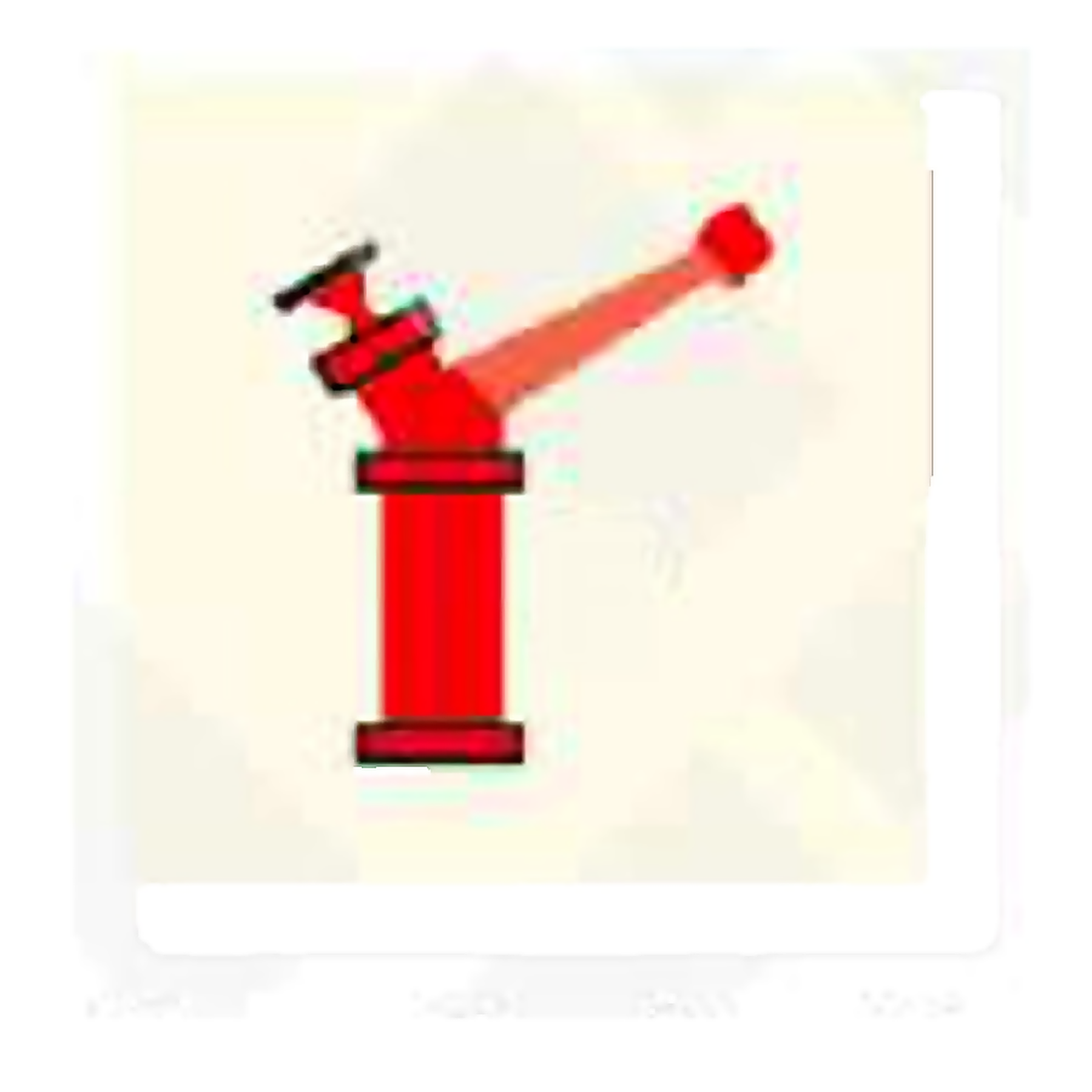 IFC14 — Foam monitor (gun) | IMO Fire Control Sign | Seasonlite