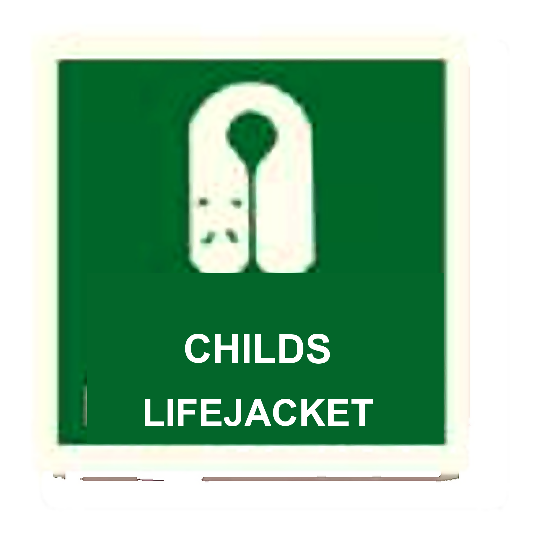 IS16 — Childs lifejacket | IMO Safety Sign | Seasonlite