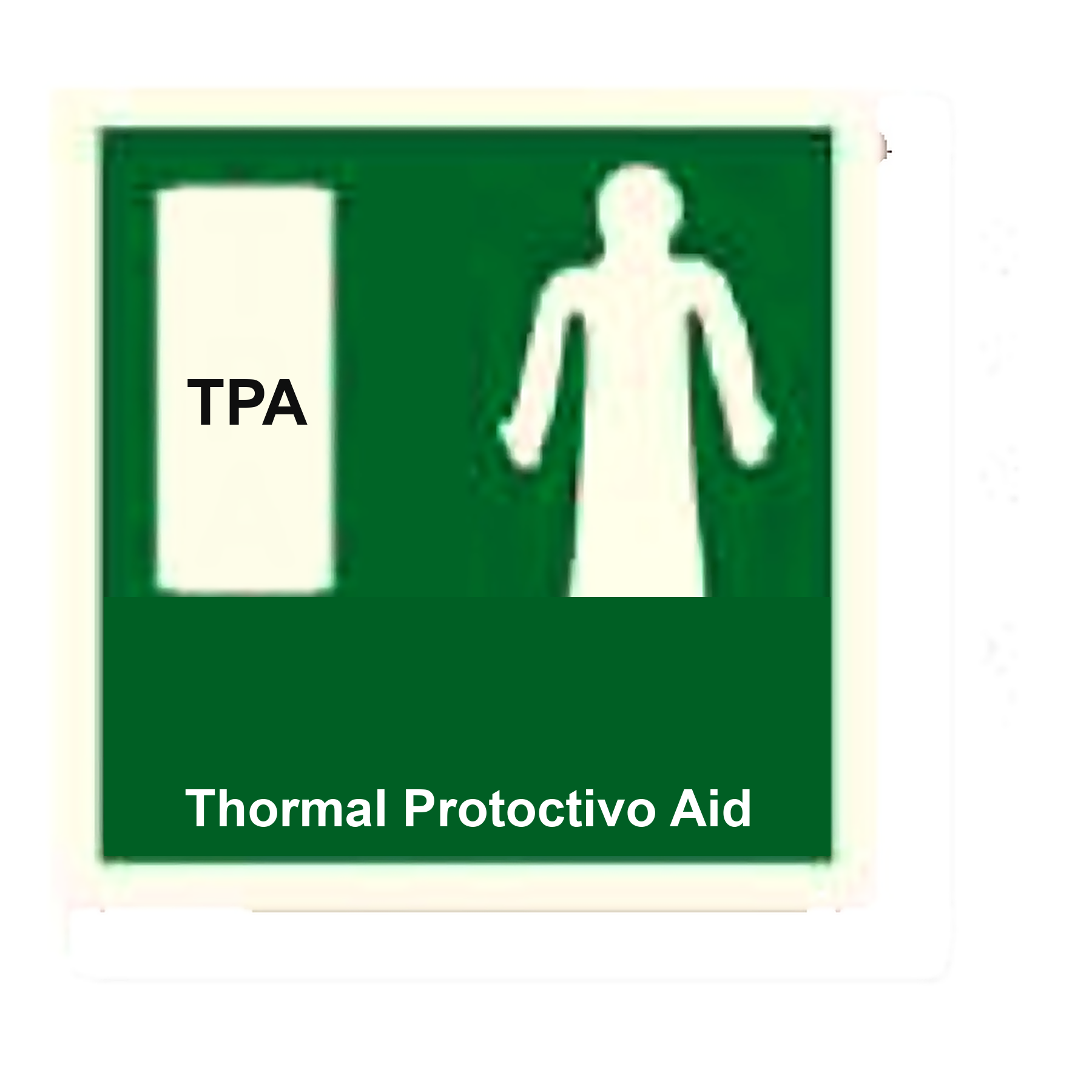 IS53 — Thermal Protective Aid | IMO Safety Sign | Seasonlite