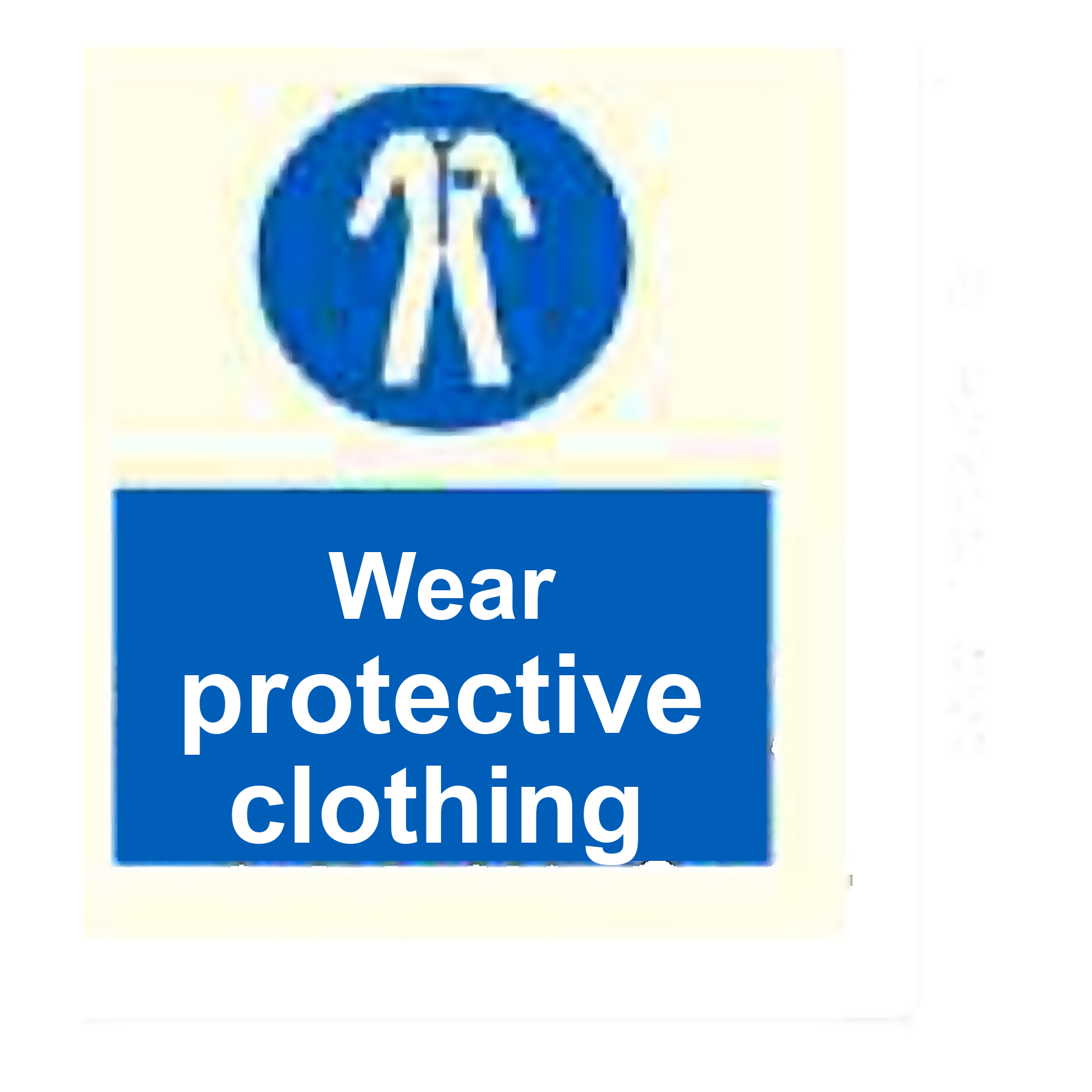 M53 — Lift correctly | Mandatory Sign | Seasonlite