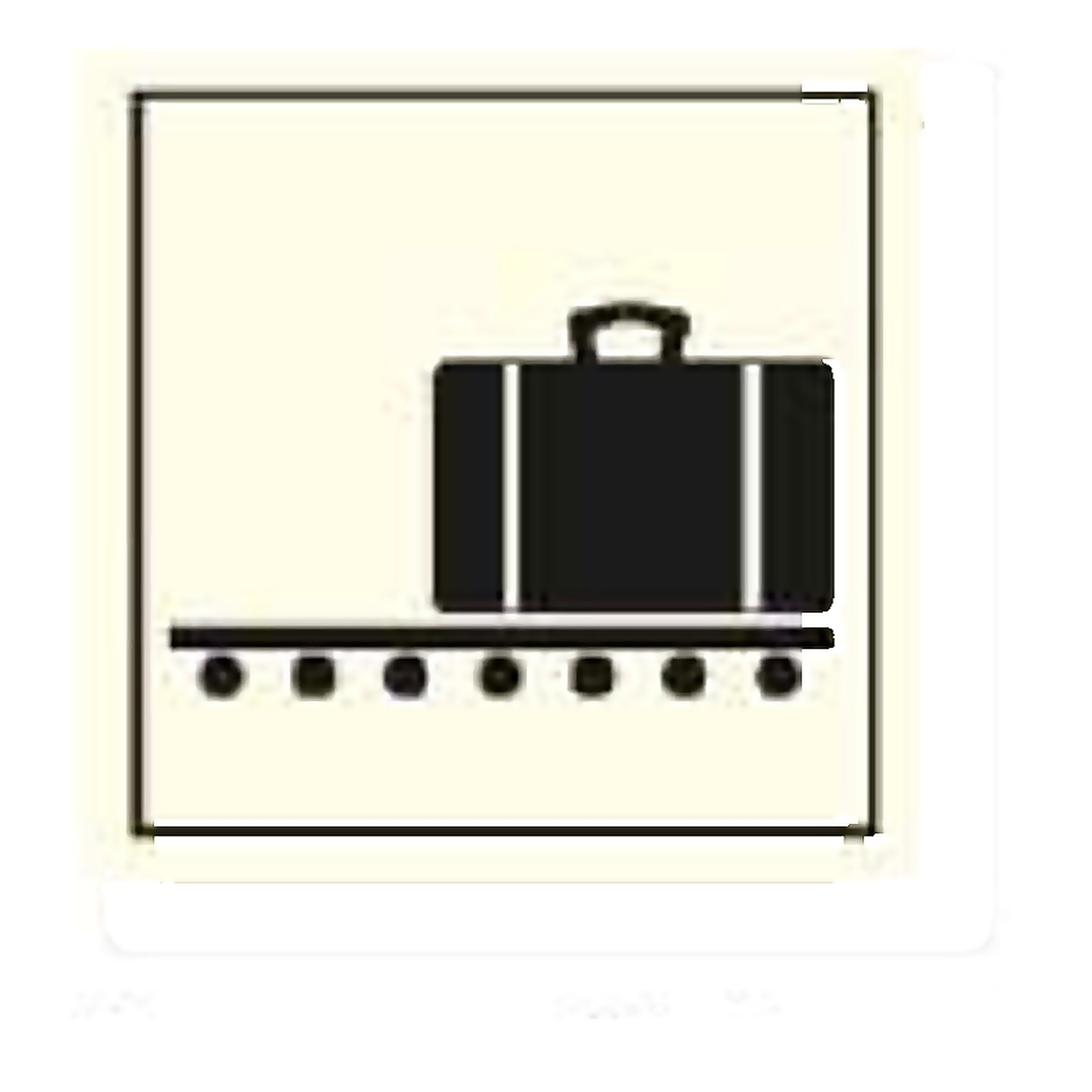 PVT15 — Baggage claim | Passenger Vessel & Terminal Sign | Seasonlite