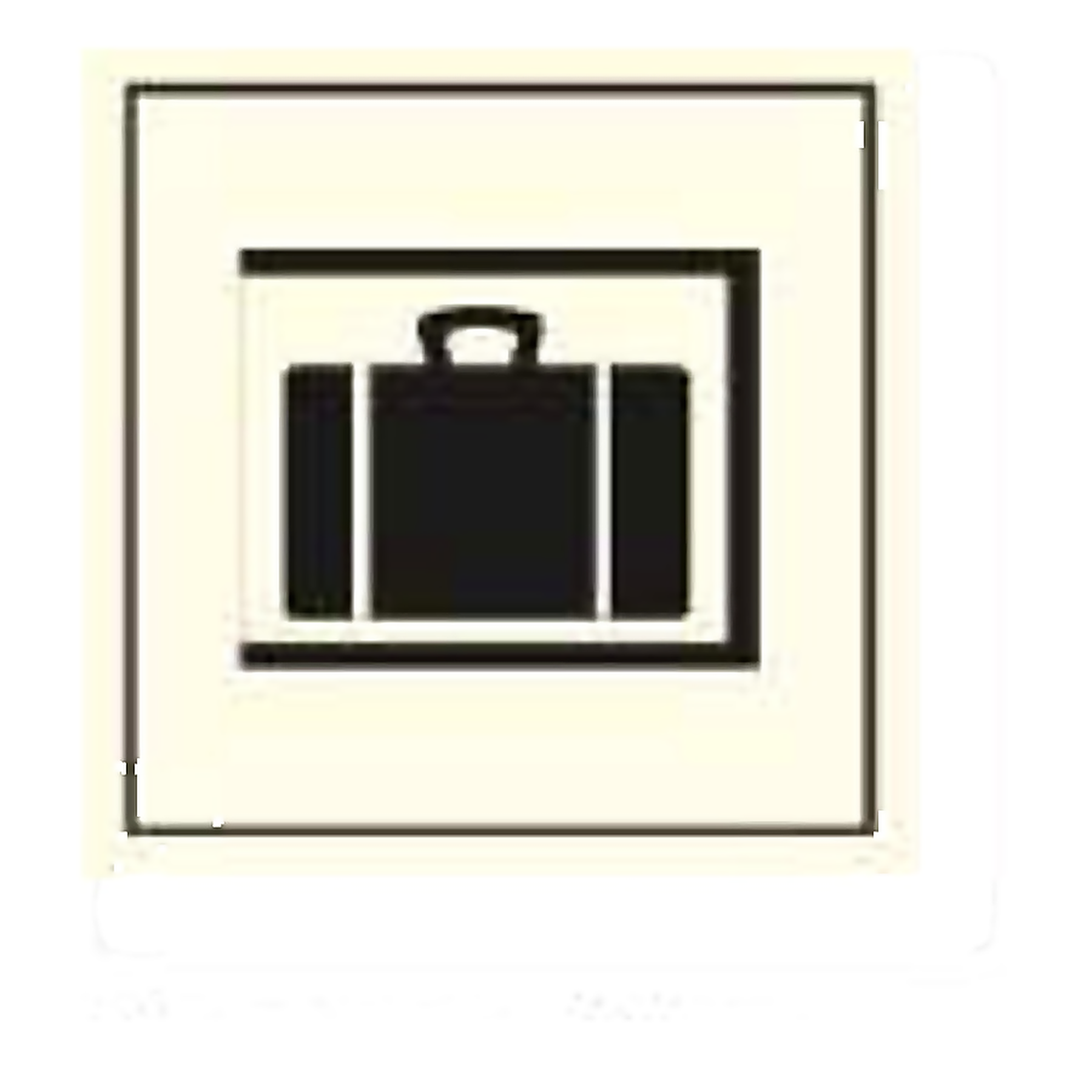 PVT17 — Baggage store | Passenger Vessel & Terminal Sign | Seasonlite