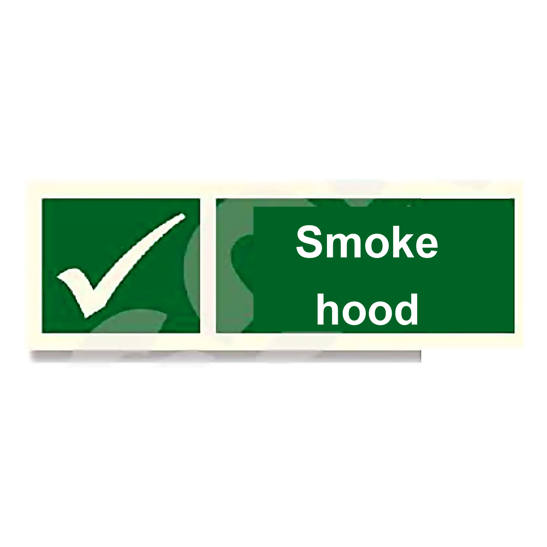 S18 — Smoke hood | Safety Sign | Seasonlite