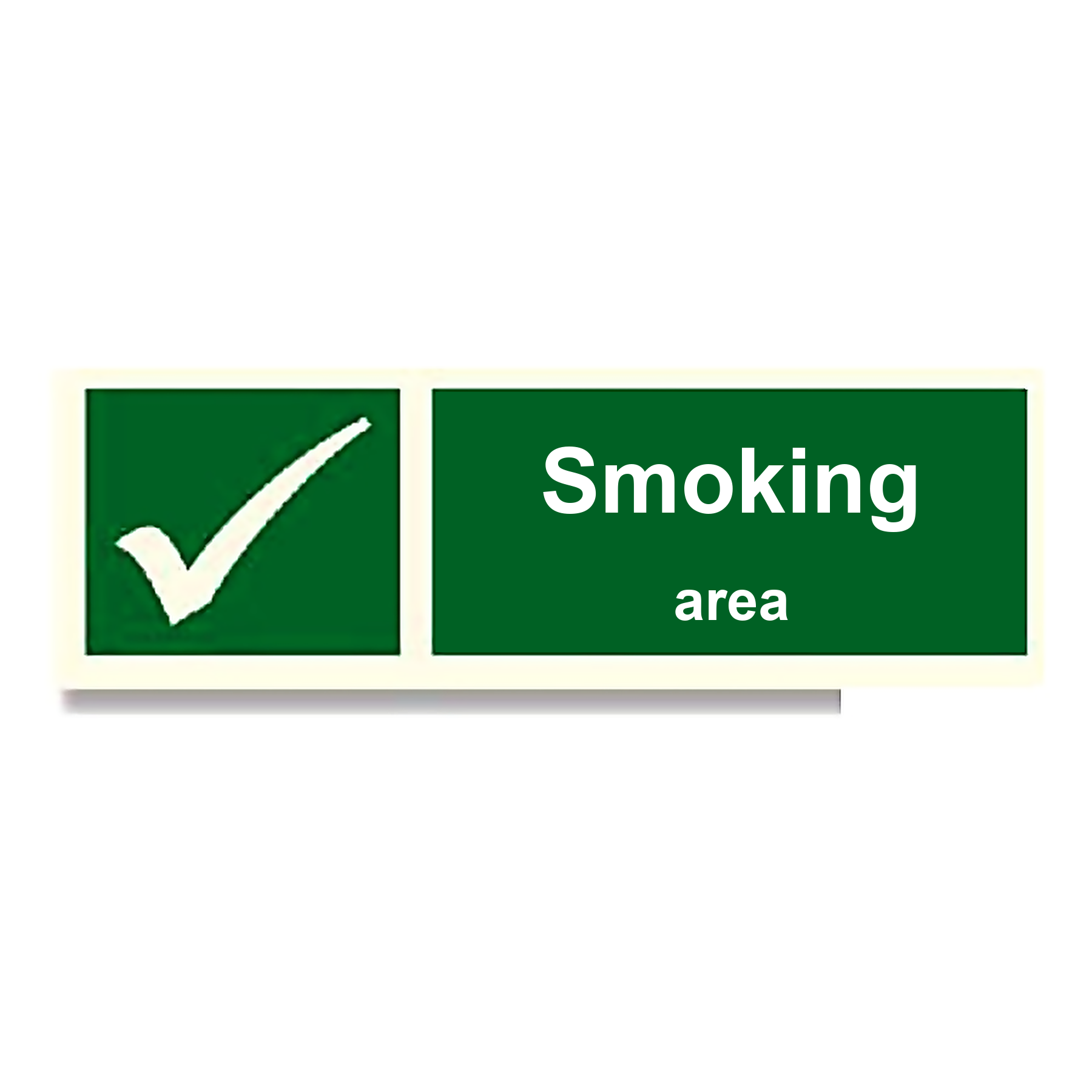 S33 — Smoking area | Safety Sign | Seasonlite