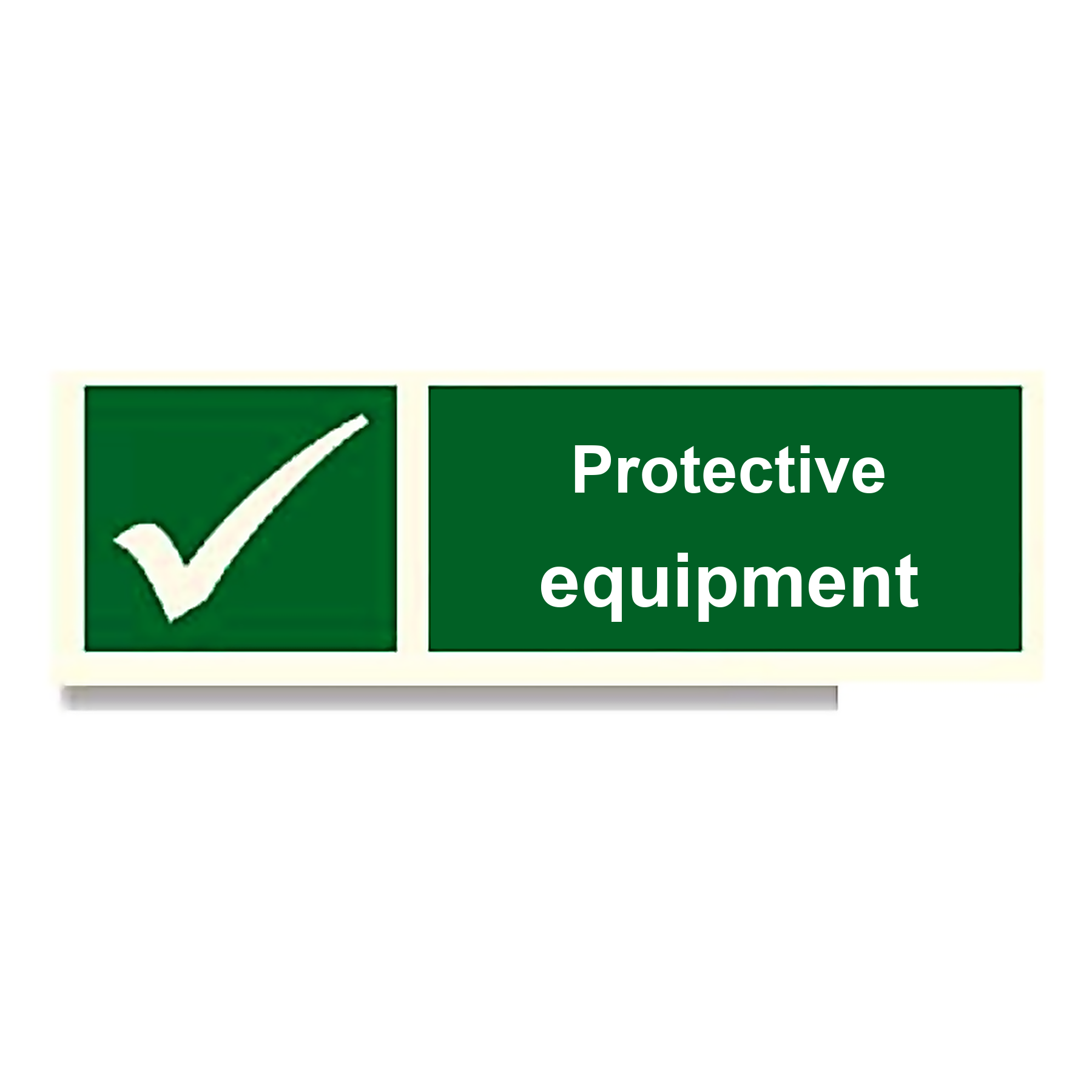 S35 — Protective equipment | Safety Sign | Seasonlite