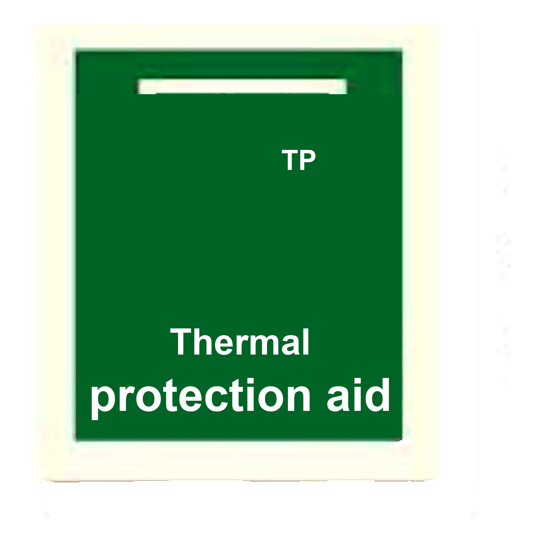 S43 — Thermal protection aid | Safety Sign | Seasonlite
