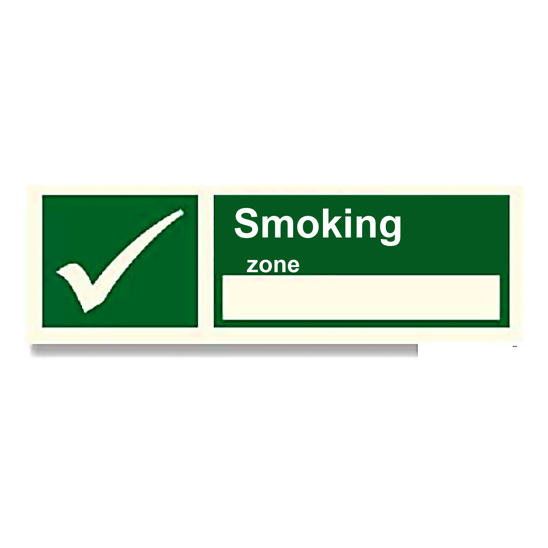 S77 — Smoking zone | Safety Sign | Seasonlite