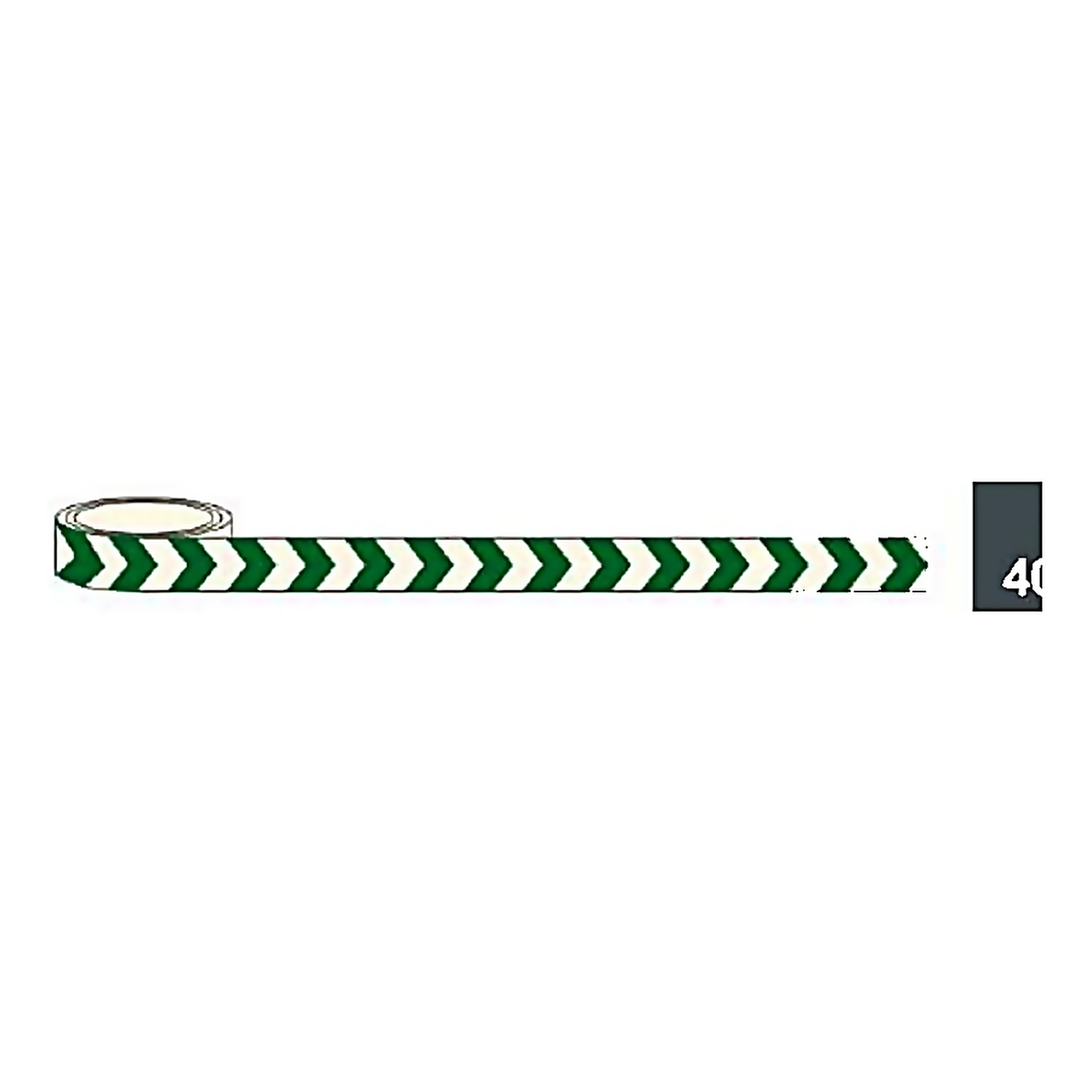 T13 — Arrow Tape (Chevron) - Way Finding / Escape Direction (40mm) | Tape | Seasonlite