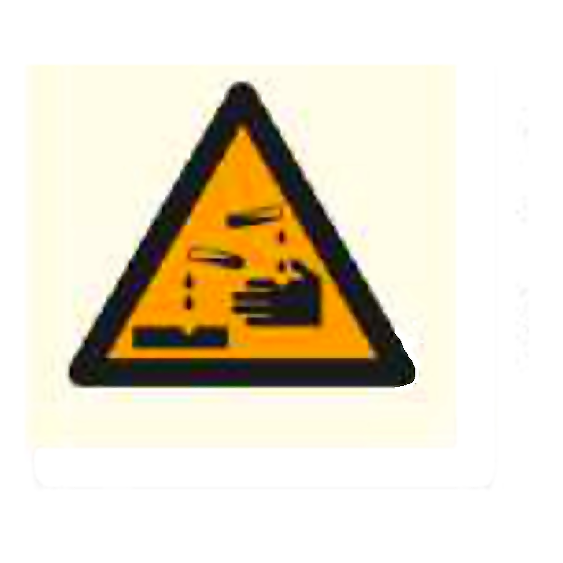 W06 — Toxic material | Warning Sign | Seasonlite