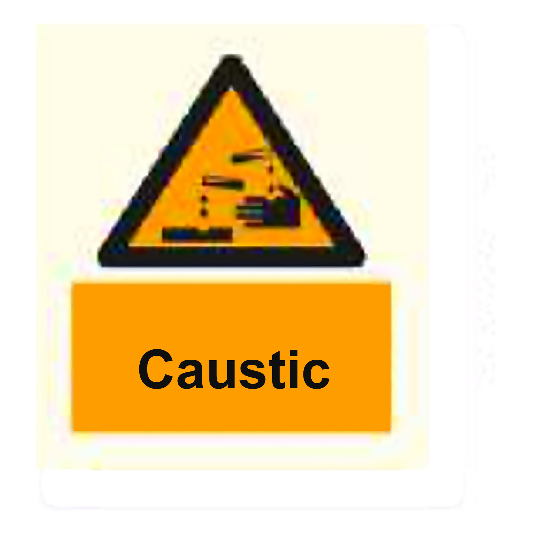 W52 — Caustic | Warning Sign | Seasonlite